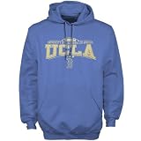 adidas UCLA Bruins Light Blue Quick Slant Hoody Sweatshirt