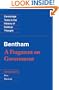 Bentham: A Fragment on Government (Cambridge Texts in the History of Political Thought)