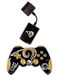 Officially Licensed St. Louis RAMS Nfl Wireless PS2 Controller