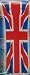 Pool Mattress W/u.k. Flag