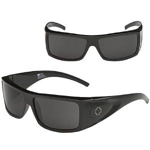 Spy Oasis Sunglasses Black Gloss/Grey, One Size