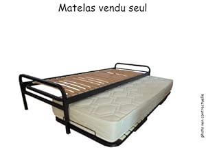 Matelas pour lit gigogne NACRE 80 x 190: Cuisine & Maison