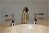 Bathroom Classic Chrome Finish 8 - 16 Widespread Installation Lavatory Sink Vanity Faucet 47
