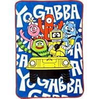 Yo Gabba Gabba Ultra Soft Toddler Blanket