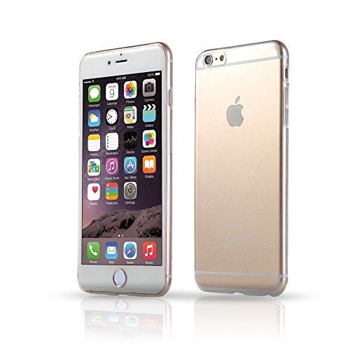 Flexible Slim Fit Anti-Scratch Anti-Dust Shock-Absorbing iPhone 6 Plus Clear Case (Clear)
