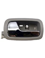 Automotive Parts and Accessories: PT Auto Warehouse GM-2007MG-FL - Inside Interior Inner Door Handle, Gray Housing with Chrome Lever - Driver Side Front - PT Auto Warehouse