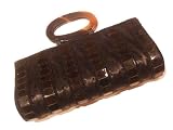 Handbag Heaven Elegant Black Silk Beaded Handbag or Clever Clutch!