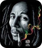 Bob Marley - With Rasta Smoke - Sticker / Decal