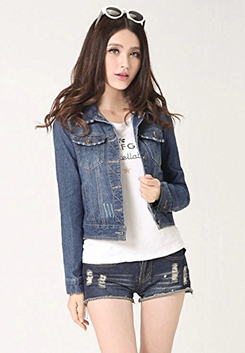 デニム ジャケット ショート カジュアル エレガント 長袖 大きいサイズ  美脚 デート フェミニン ガーリー 秋物 冬物 可愛いスカーフ付き m222