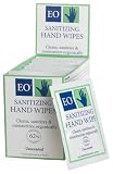 EO Sanitizing Hand Wipes Unscented
