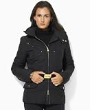 Lauren by Ralph Lauren Plus Size Jacket, Laura Belted Black 3X