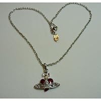 [ヴィヴィアンウエストウッド]Vivienne Westwood ディアマンテハートペンダント レッド