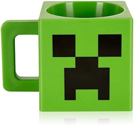 Minecraft Creeper Face Plastic Mug