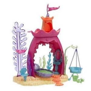 BARBIE FAIRYTOPIA MERAIDIA MERFAIRIES CORAL CABANA PLAYSET by 
