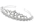 Wedding Headband Bridal Tiara, Pearl & Rhinestone 107