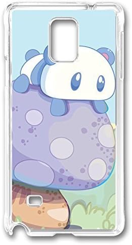 Note 4 Cases, Personalized Hard PC Clear Protective Case Cover for Samsung Galaxy Note 4 Mushroom