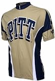 Adrenaline Promotions Pitt Cycling Jersey,Small, Gold/Blue