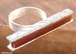 Carnelian ring, 'Magical Line' 7.0 (US Ring Size) Carnelian ring, 'Magical Line' 7.0 (US Ring Size)