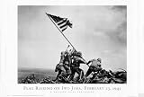 (27x40) Iwo Jima Flag Raising Historical Poster (27x40) Iwo Jima Flag Raising Historical Poster