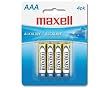 MAXELL 723841 AAA Battery 4-pk