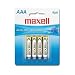 MAXELL 723841 AAA Battery 4-pk