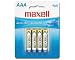 MAXELL 723841 AAA Battery 4-pk