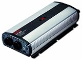 Zoom Produkt-Bild: AEG 97121 Sinus-Spannungswandler SW 1000 Watt, 12 Volt auf 230 Volt, mit LCD-Display, USB Ladebuchse, Fernsteuerungsmodul und Batteriew&auml;chterfunktion
