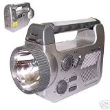 Outdoor Living : New Wind Up/Dynamo/Solar Rechargeable Torch Lamp Radio
