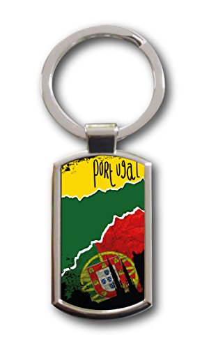 Schlüsselanhänger EM 2016 Portugal Fussball Fahne