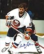 Clark Gillies Autographed New York Islanders 8x10 Photo