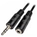 Cables Unlimited AUD-1000-50 3.5mm 50' Male to Female Stereo Cable - Black