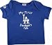 Majestic MLB Baby Boy or Baby Girl My First Tee Dodgers Royal 6-9 months