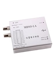 Health and Beauty: MDSO-LA 20M Virtual oscilloscope 48MHz 16 channel logic analyzer Support Selesa - Generic