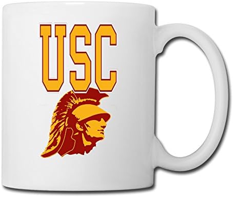 Novelty-coffee-mugs USC Trojans College Cups White