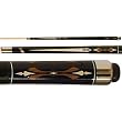 Cuetec R360 Inlay Series Black with Spindle Design Two-Piece Pool Cue