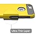 iPhone 6S Plus Case, MagicMobile® Cute Protective Hard Shockproof [Drop Protection] Cover for Apple iPhone 6 Plus Impact Resistant Hybrid Thin Armor Case [ Yellow/Gray ] with Screen Protector.