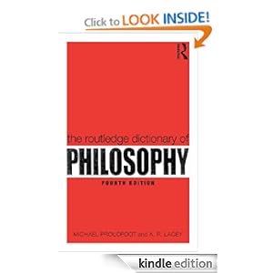 The Routledge Dictionary of Philosophy - A. R. Lacey