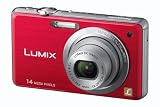 Panasonic Lumix FS11 Digital Camera - Red (14.1MP, 5x Optical Zoom) 2.7 inch LCD