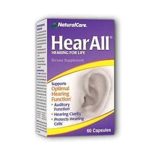 NaturalCare HearAll, Supports Optimal Hearing Function,  60 Capsules