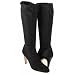 Enzo Angiolini Billion Black knee-high