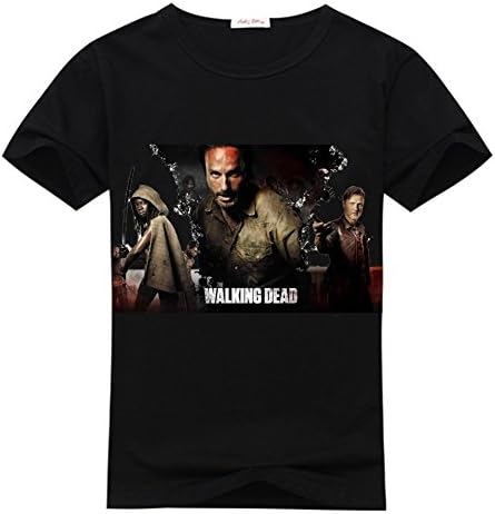 KOBB Fashion Kids The Walking Dead Season classic Cotton T-Shirt 4T /4Y-5Y Black
