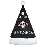 MLB San Francisco Giants Snowflake Santa Hat
