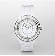 Fossil Stella White Dial Plastic Bracelet Ladies Watch ES2442 Fossil Stella White Dial Plastic Bracelet Ladies Watch ES2442