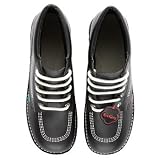 Kickers Men's Kick Hi Black/White/Black KF0000101_BXD 7 UK
