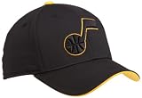 NBA Men's Utah Jazz Black Structured Flex - Ty13Z, Large/X-Large , Black