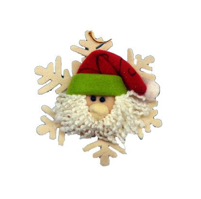 325176 KIT 3 STÜCK CHARM WEIHNACHTSMANN