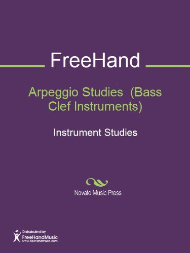 Arpeggio Studies (Bass Clef Instruments) Sheet Music