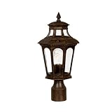 Acclaim Lighting 9517BC Newcastle 1 Light Outdoor Post Lantern by Commercial Lighting [並行輸入品]