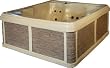 Spa Hot Tub 6 Person 28 Jets 2 HP Pump 1 Lounger DuraSport G-2 Spa