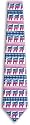 American Flag Patriotic Neck Tie Red, White & Blue